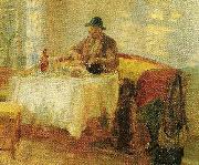 Anna Ancher frokost for jagten china oil painting artist